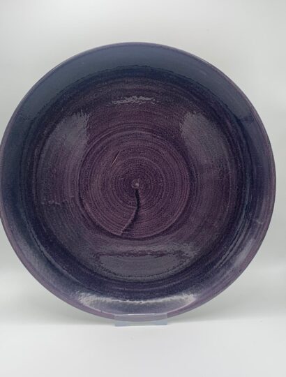Churchill - Stonecast Patina Deep Purple Coupe-Teller - 28,8cm