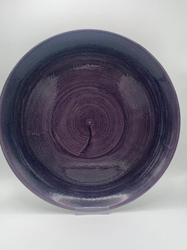 Churchill - Stonecast Patina Deep Purple Coupe-Teller - 28,8cm