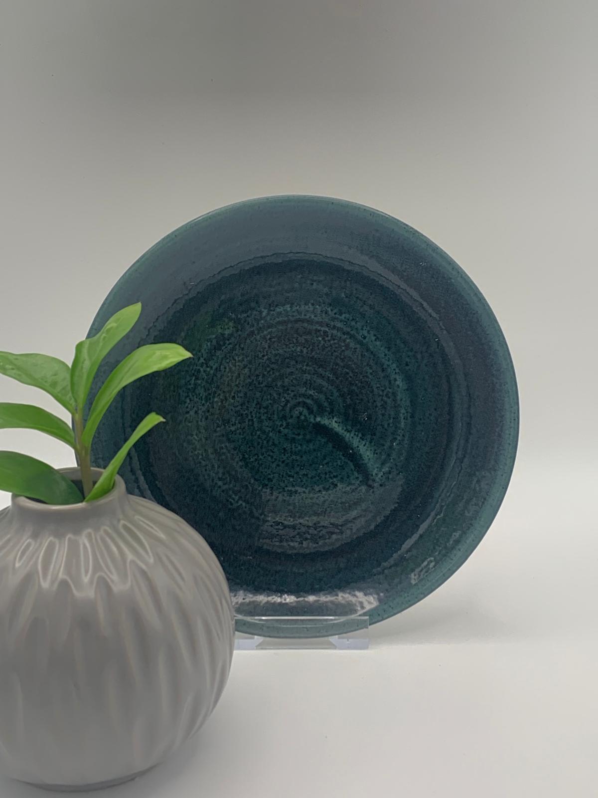 Churchill - Stonecast Patina Rustic Teal Coupe-Teller - 16,5cm – Bild 2