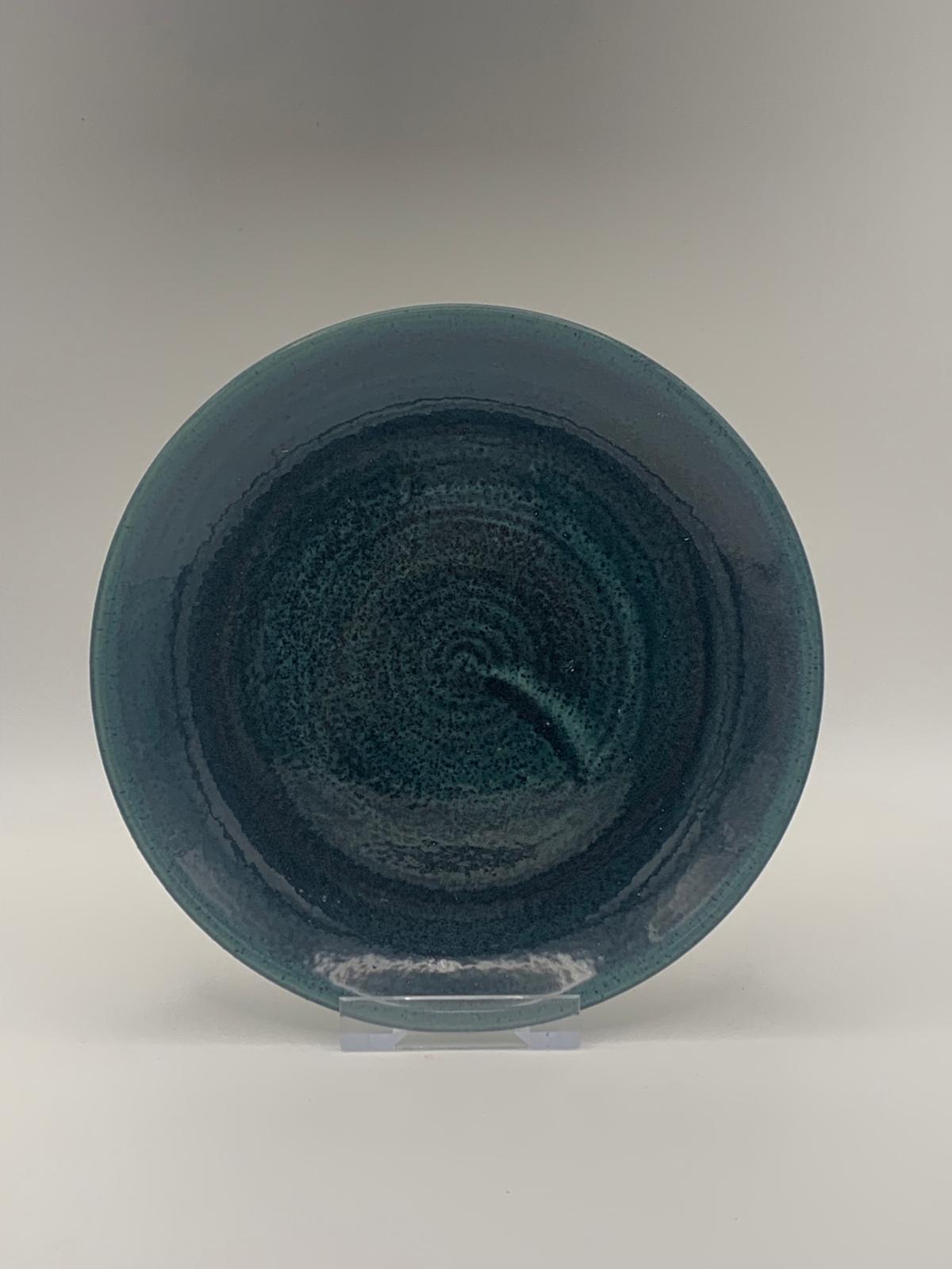 Churchill - Stonecast Patina Rustic Teal Coupe-Teller - 16,5cm