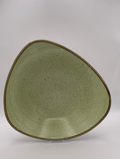 Churchill - Stonecast Raw Green Dreieckige Schale - 23,5cm
