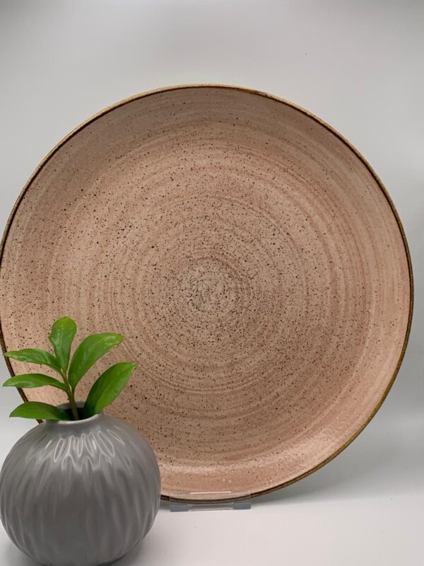 Churchill - Stonecast Raw Terracotta Coupe-Teller - 28,8cm – Bild 2