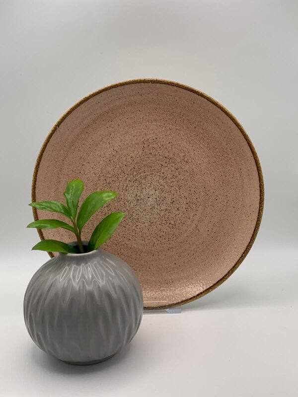 Churchill - Stonecast Raw Terracotta Coupe-Teller - 21,7cm – Bild 2