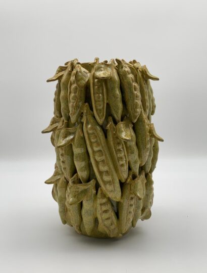 Vase grün - 21x21x31cm 