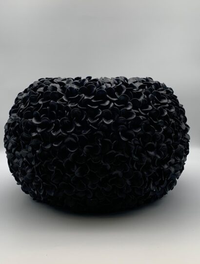 Vase groß schwarz - 47,5x47,5x30cm