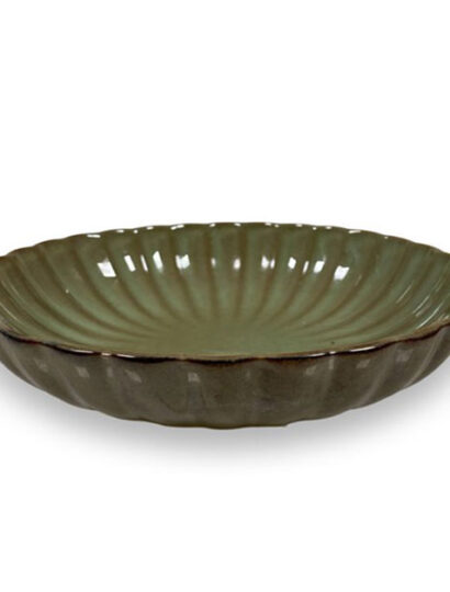 Große Schale grün - 30x30x7,5cm