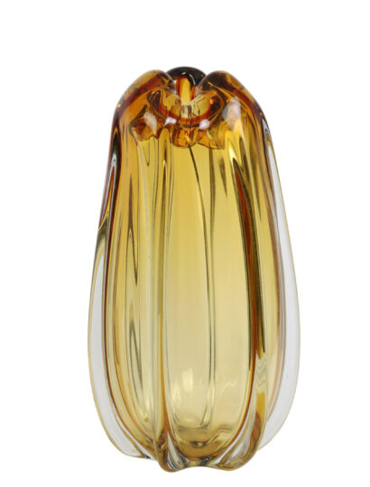 Vase Murela bernstein - 21x21x38cm 