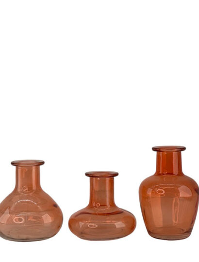 Minivasen orange - per Stück