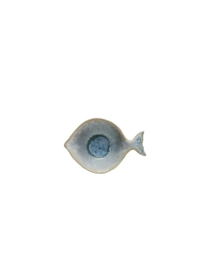 Marinelle Fischglas blau - 8,5x10,5x4cm