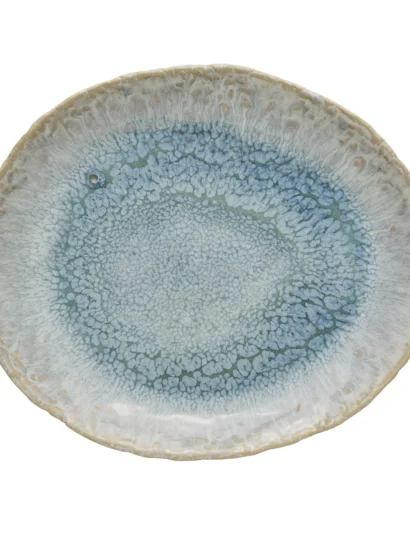Milla-Platte blau - H: 3,5cm