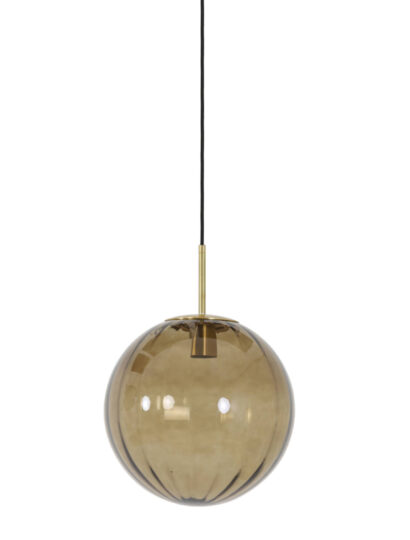 Hängeleuchte MAGDALA Braun - Ø30 cm