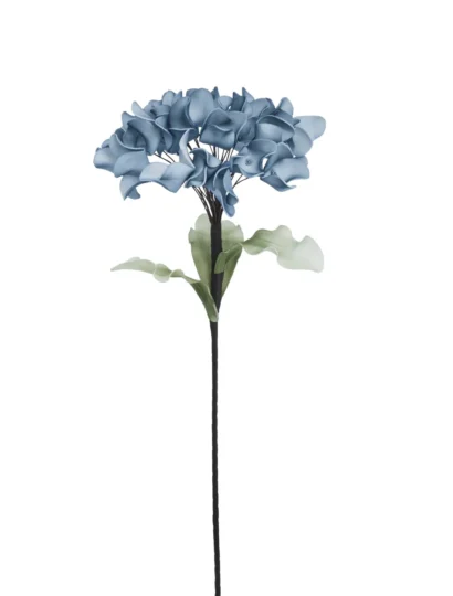 Blumendeko Happia Blau - 23 x 76 cm
