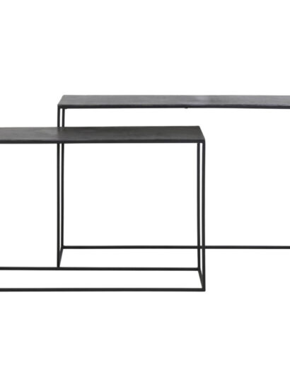 Konsolentisch BOCA Schwarz - 120x25x80 cm